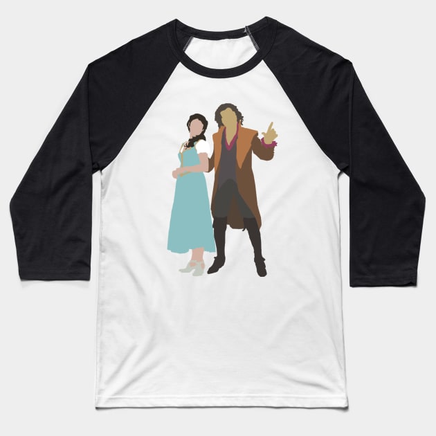 Rumbelle - Once Upon a Time Baseball T-Shirt by eevylynn